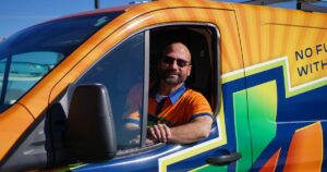 image of an AC Plus technician